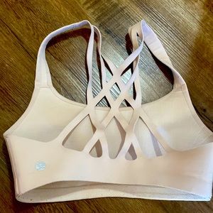 Nude sports bra
